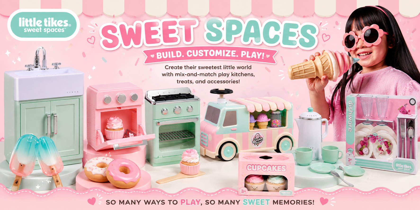 🍦 Meet Little Tikes Sweet Spaces™! 🍩