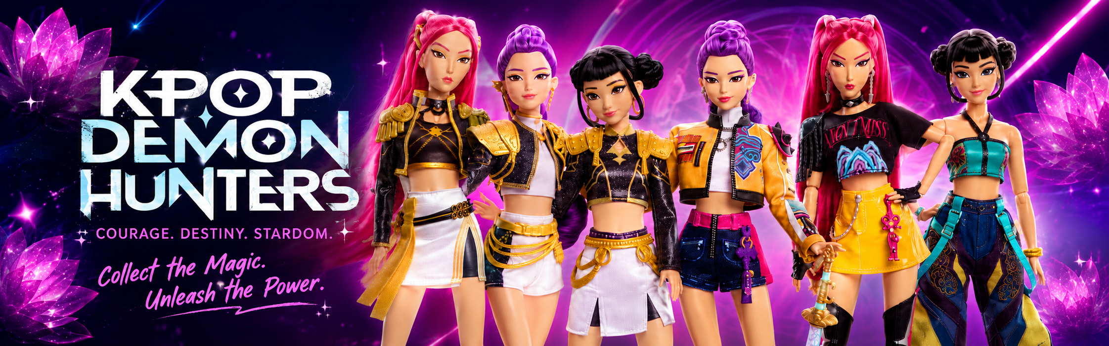 🎤✨ NEW ARRIVAL: KPop Demon Hunters Fashion and Singing Dolls! ✨🎤