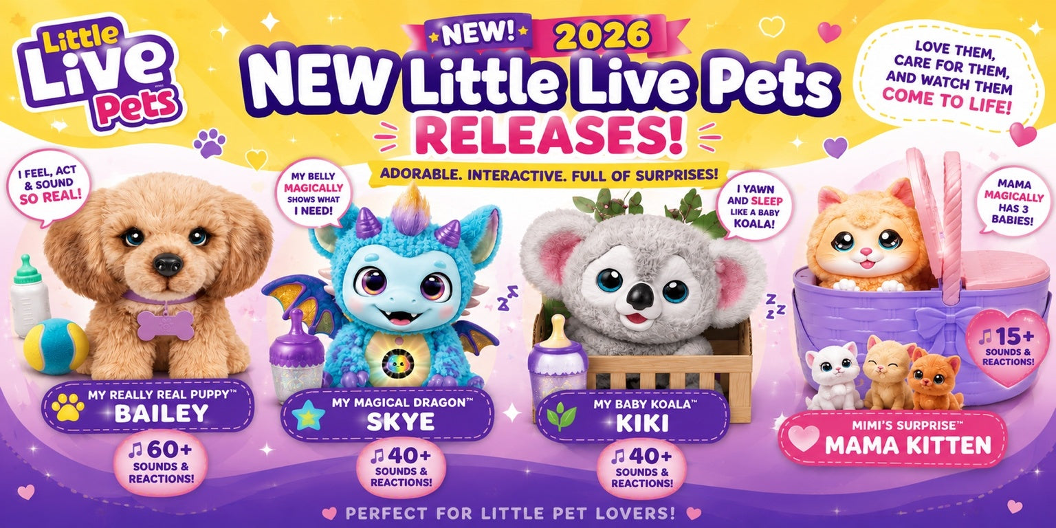🐾 Meet the New Little Live Pets Releases of 2026!