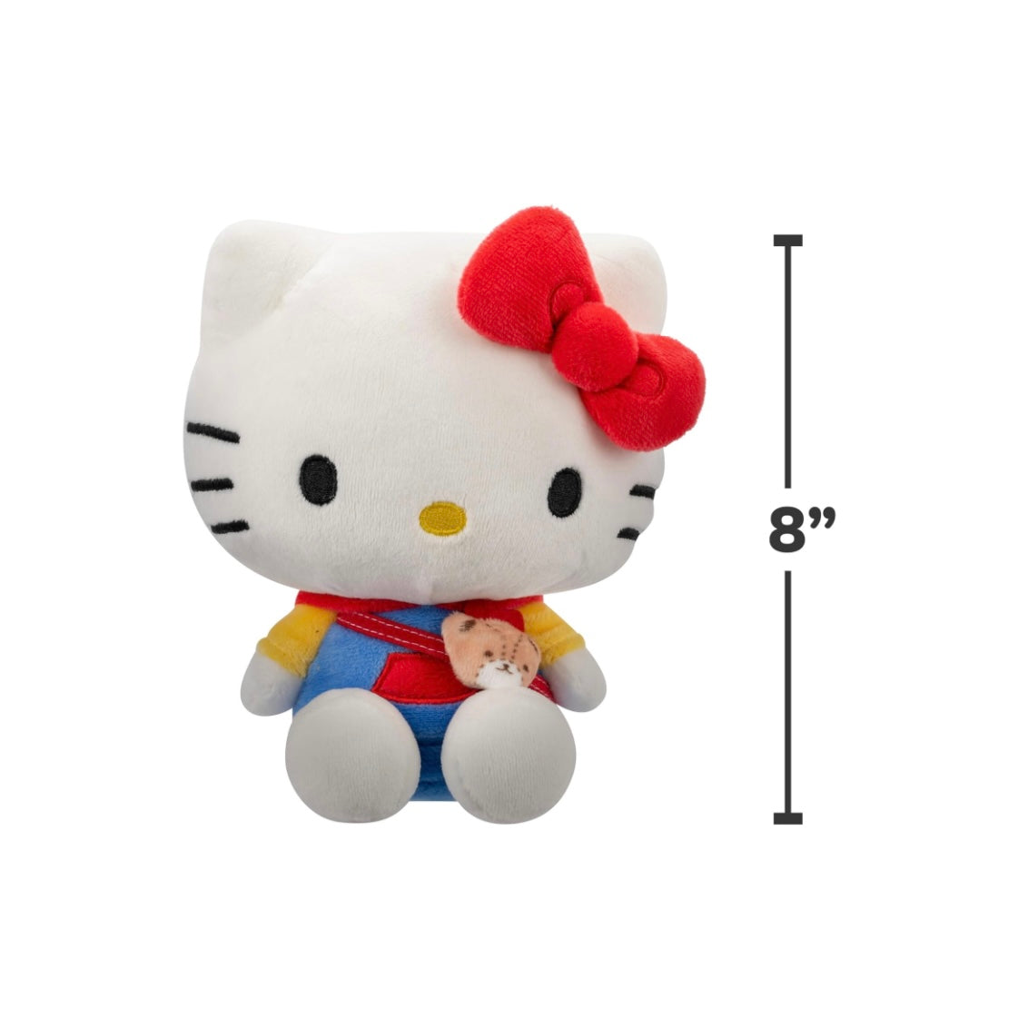 Hello Kitty and Friends Red Bow Hello Kitty Plush 8 Kidstationph