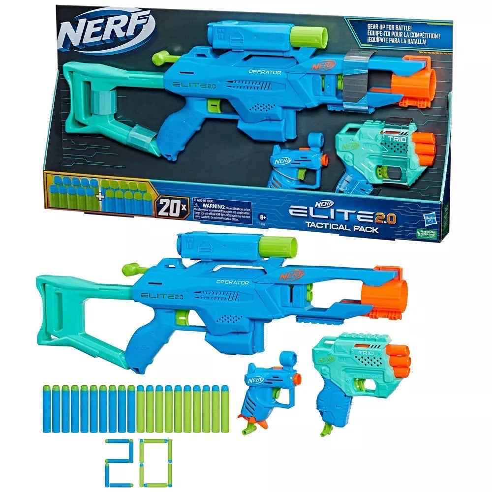 Upgrade Kit Nerf Modulus Tri Strike Walmart Nerf Elite Tactical Blaster 3pk  Kidstationph