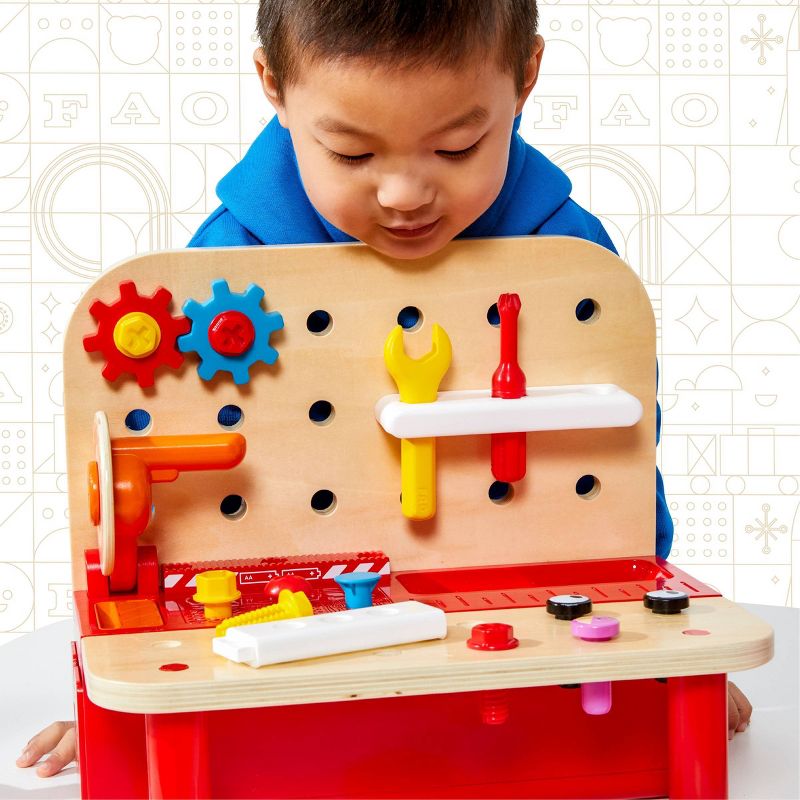 FAO SCHWARZ Pro Tools WorkBench 4-in-1 Hardware Station Kidstationph
