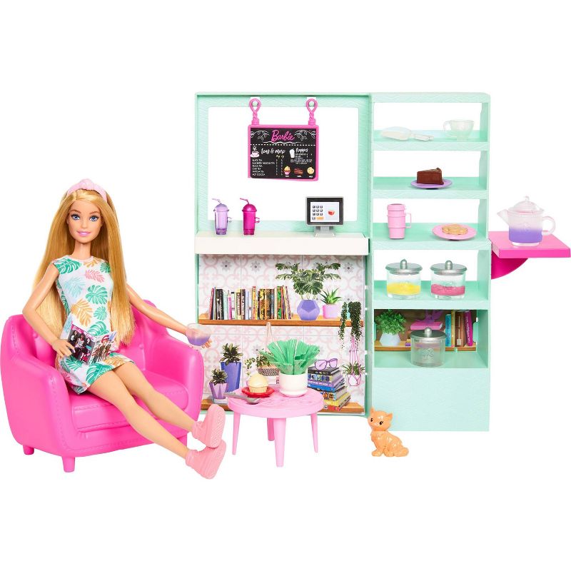 Barbie Cute N' Cozy Cafe Doll and Playset Kidstationph