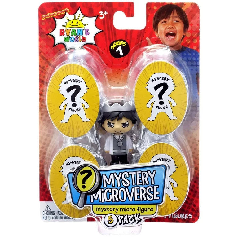 Ryan Toy Review Mystery Microverse Micro Figure 5PK Kidstationph