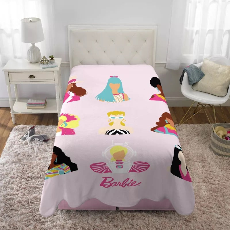 Barbie Blanket 62x90Inch Kidstationph - Main Image