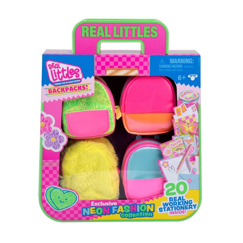 Real Littles Neon Backpack Fashion Collection | Kidstationph