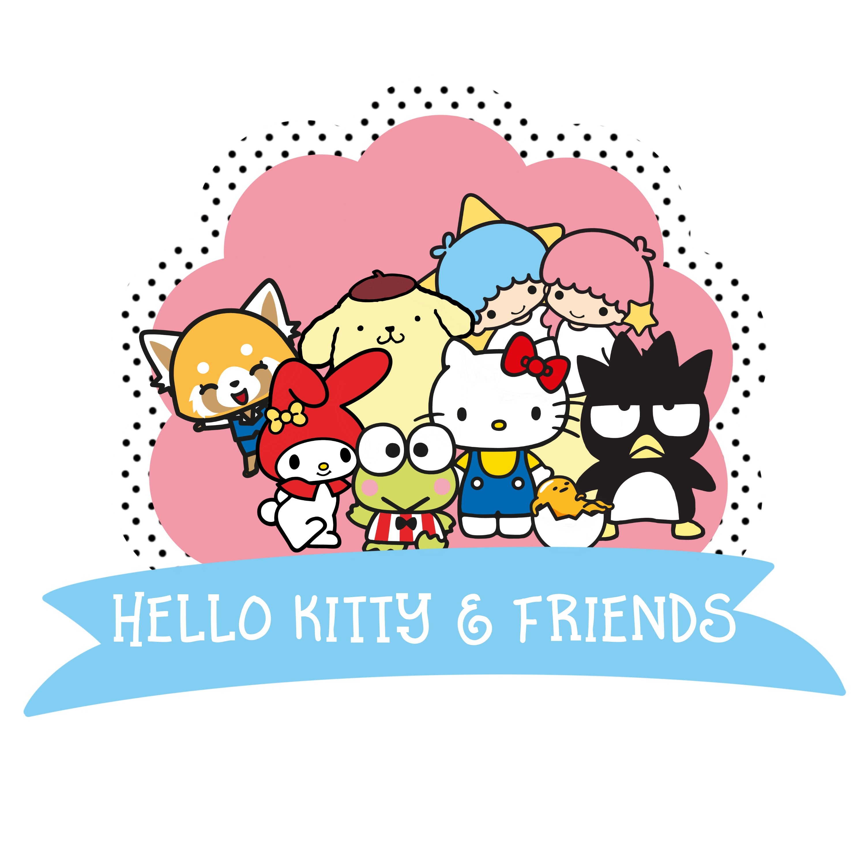 Hello Kitty and friends