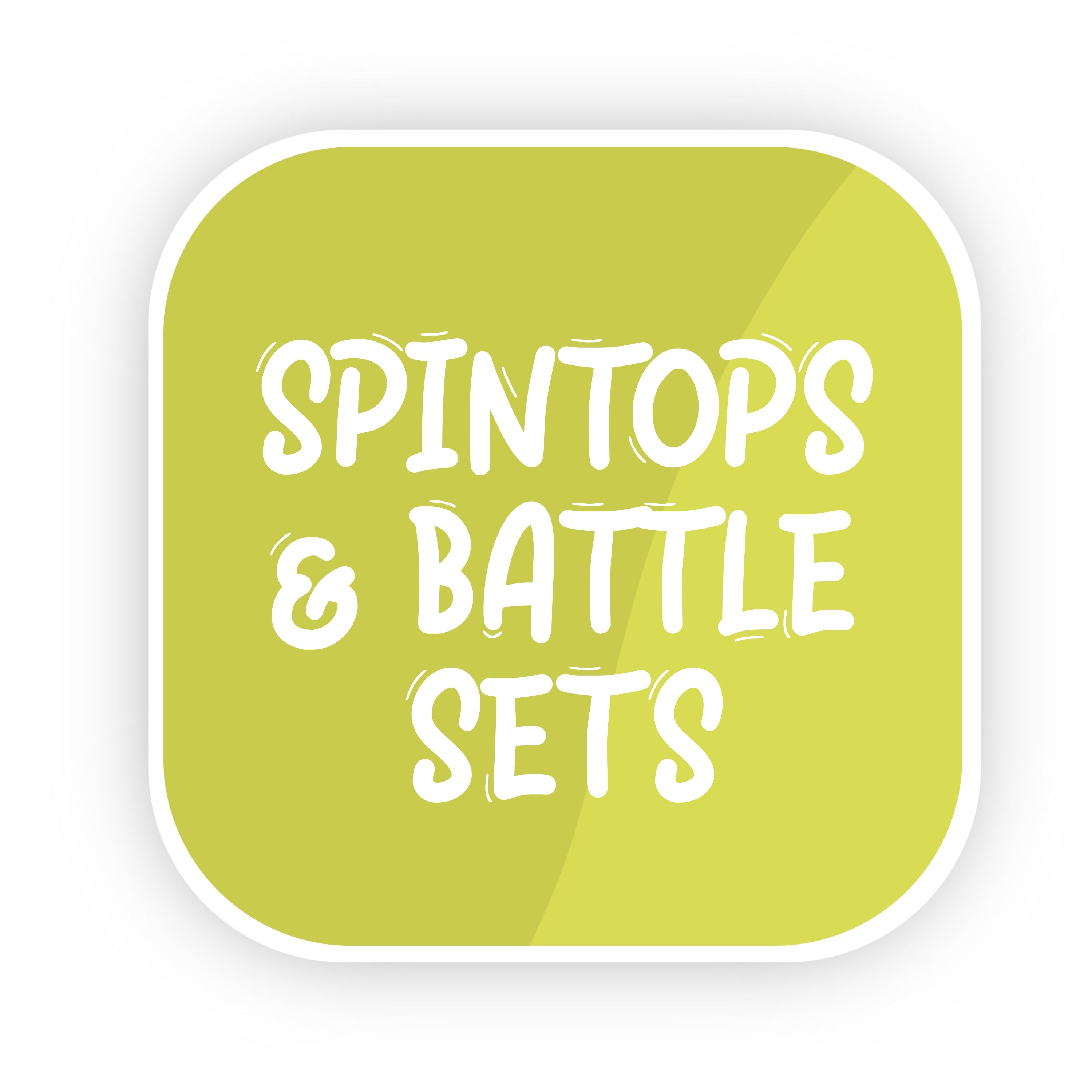 Spin Tops and Battle Sets