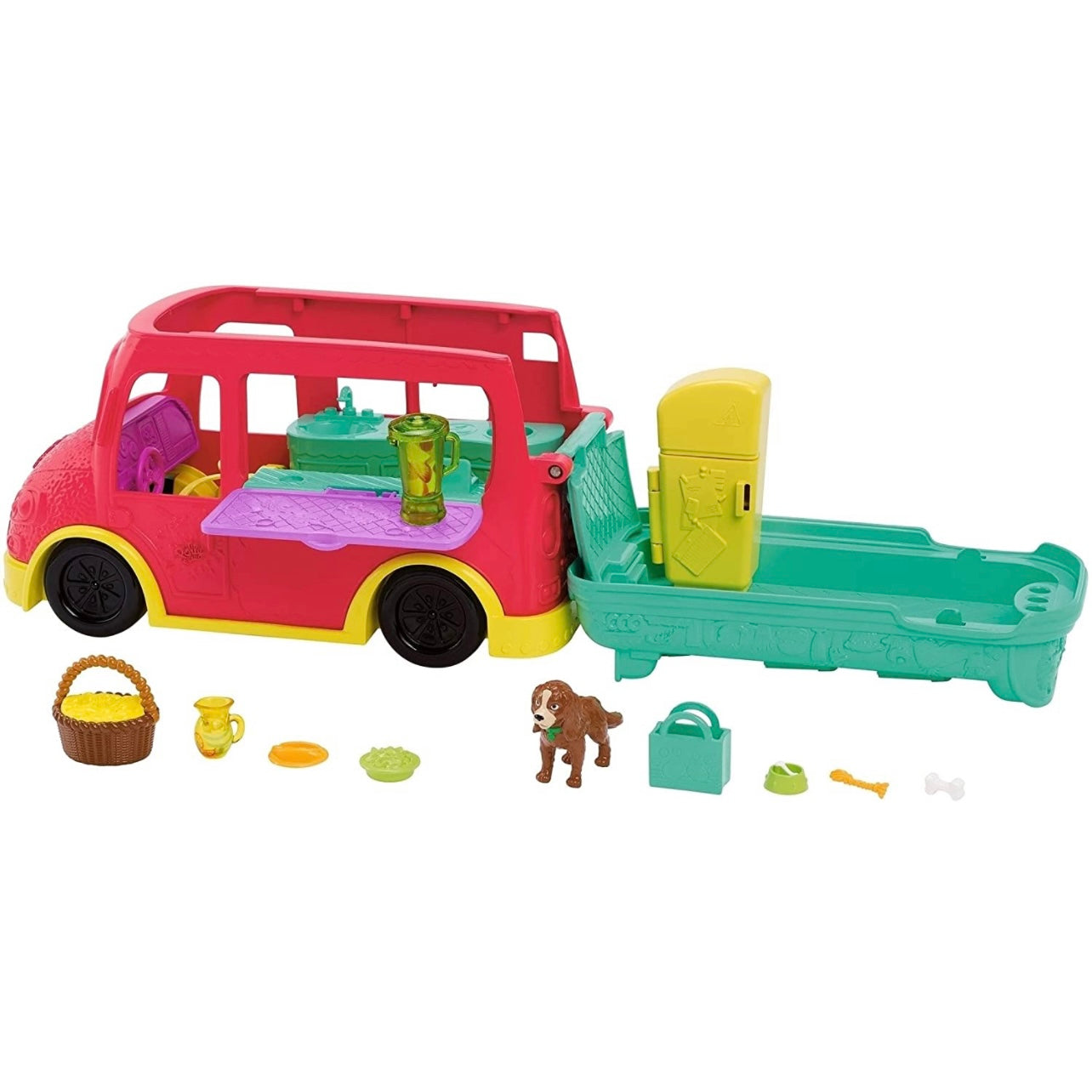 Polly Pocket Swirlin Smoothies Truck