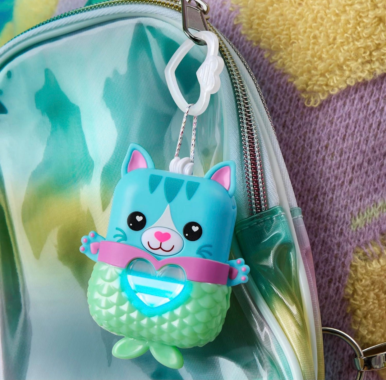 Nano-Mals Pawtricia the Blue Kitty Interactive Fidget Toy