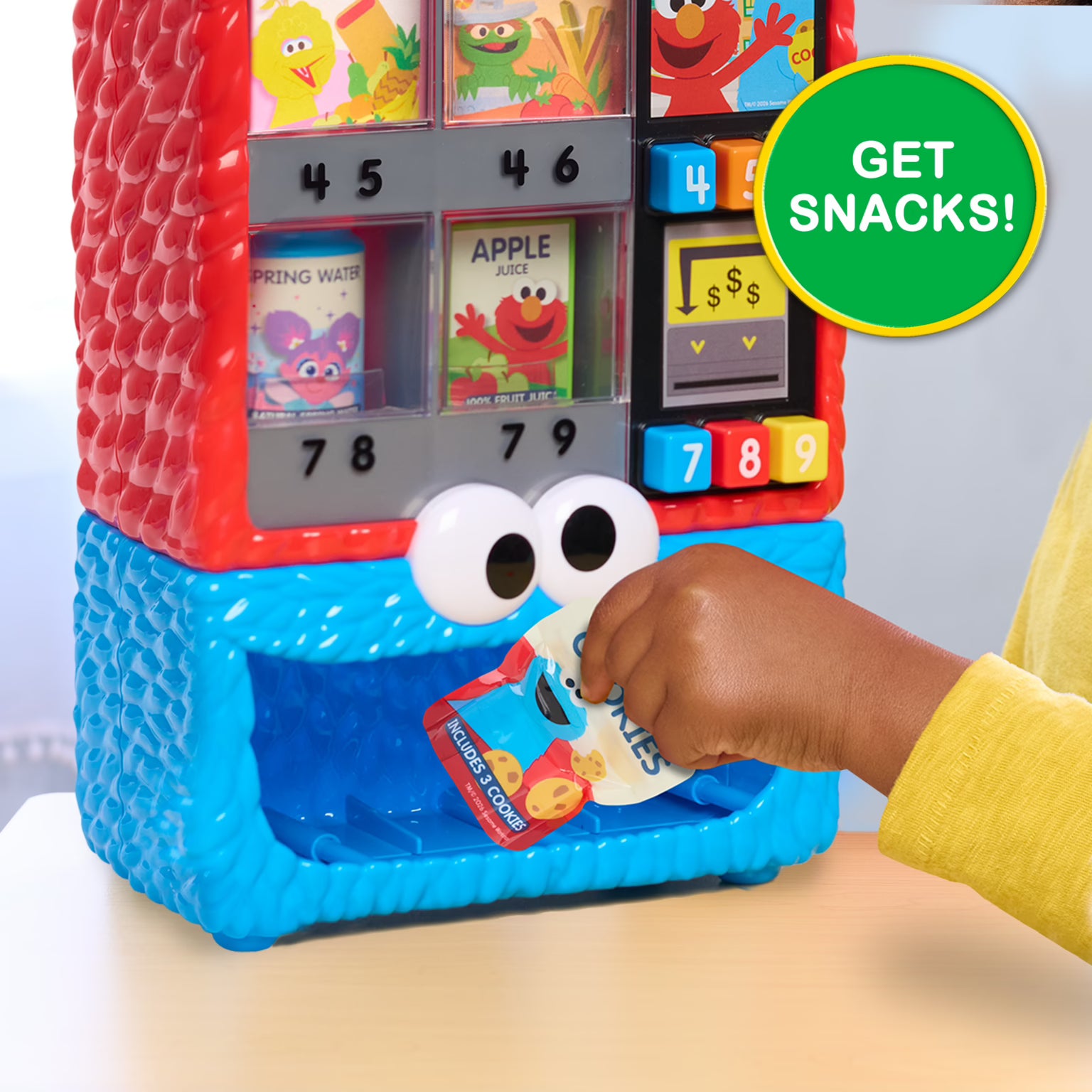 Sesame Street Elmo’s Sesame Snacks Vending Machine Toy