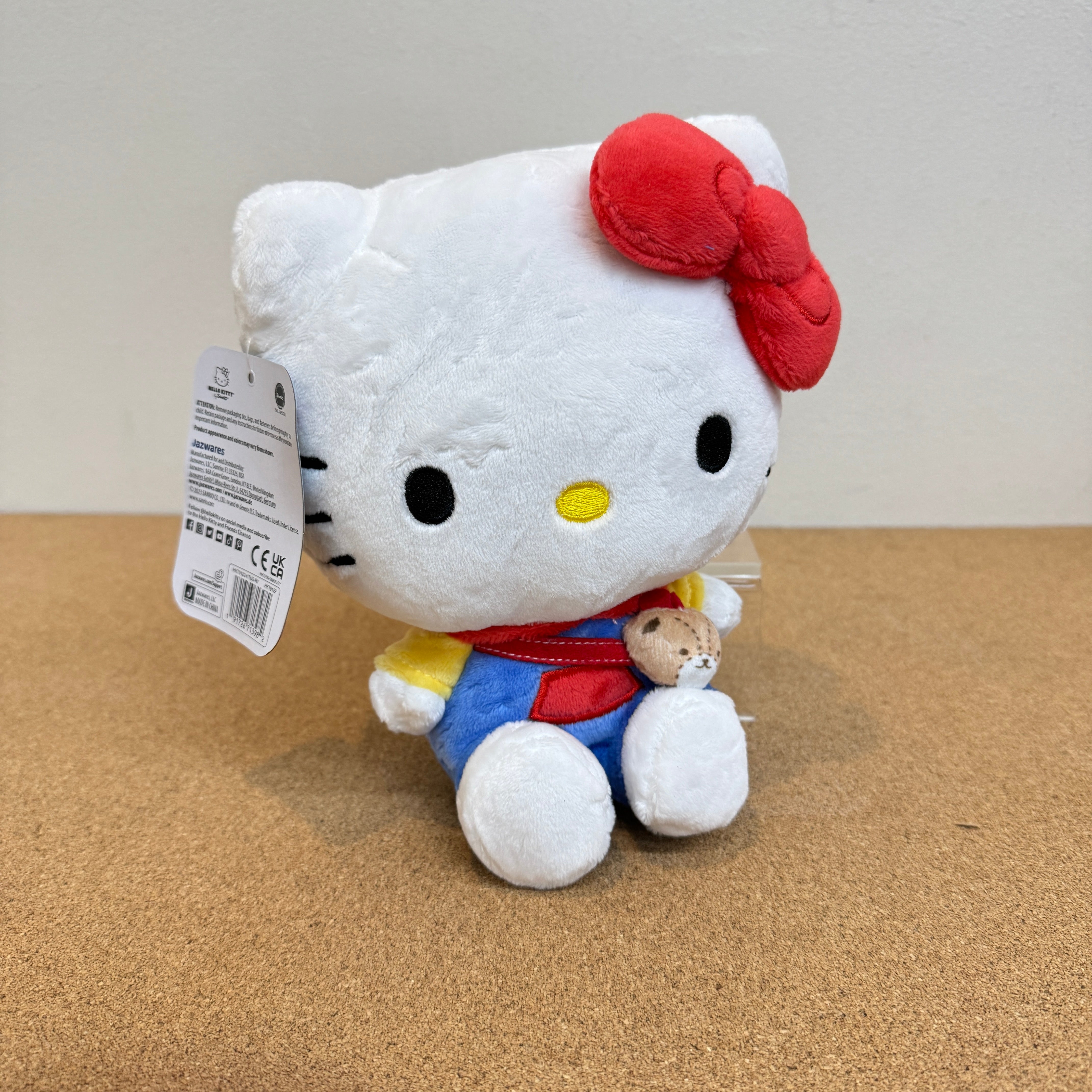 Hello Kitty and Friends Red Bow Hello Kitty Plush 8”