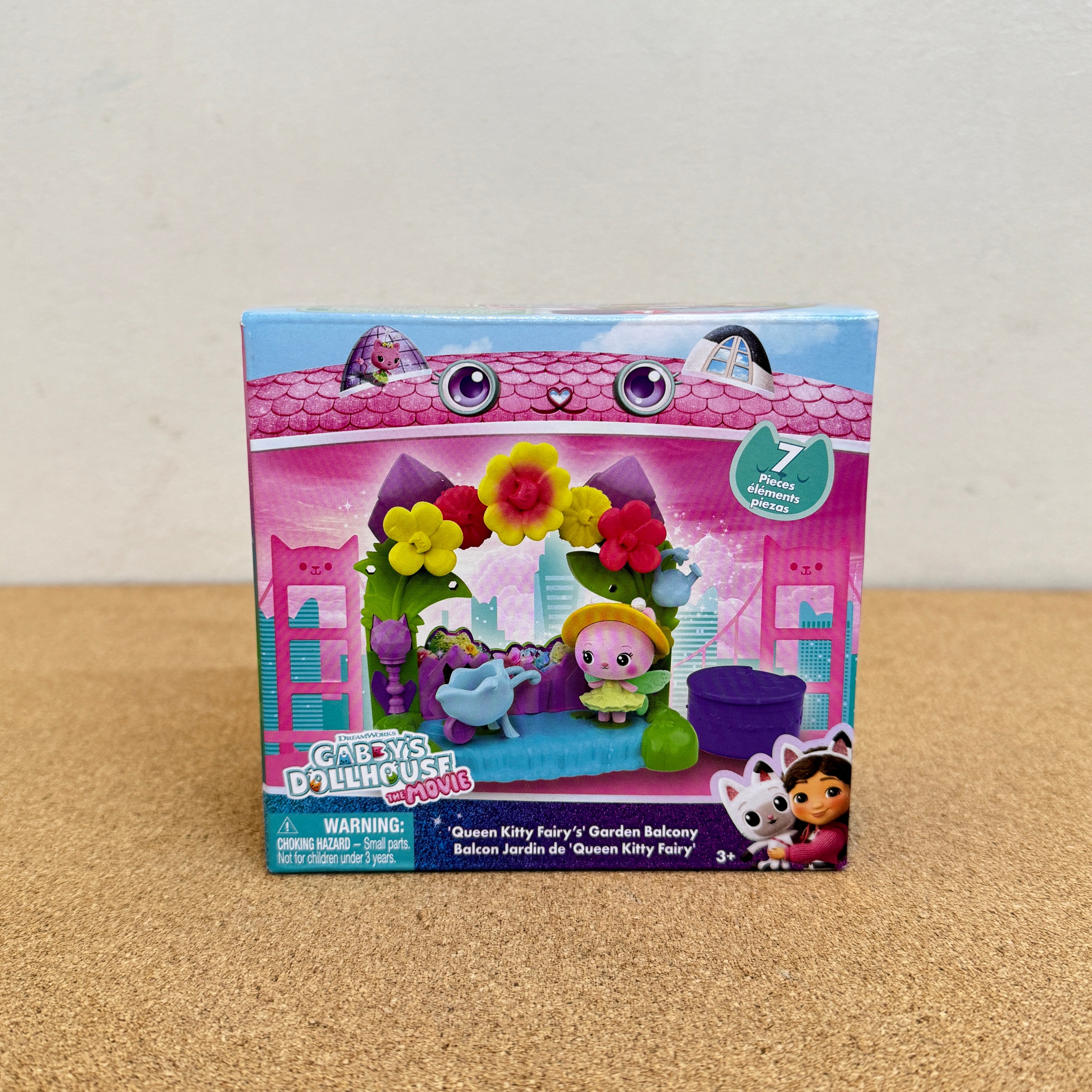 Gabby’s Dollhouse The Movie Queen Kitty Fairy’s Garden Balcony