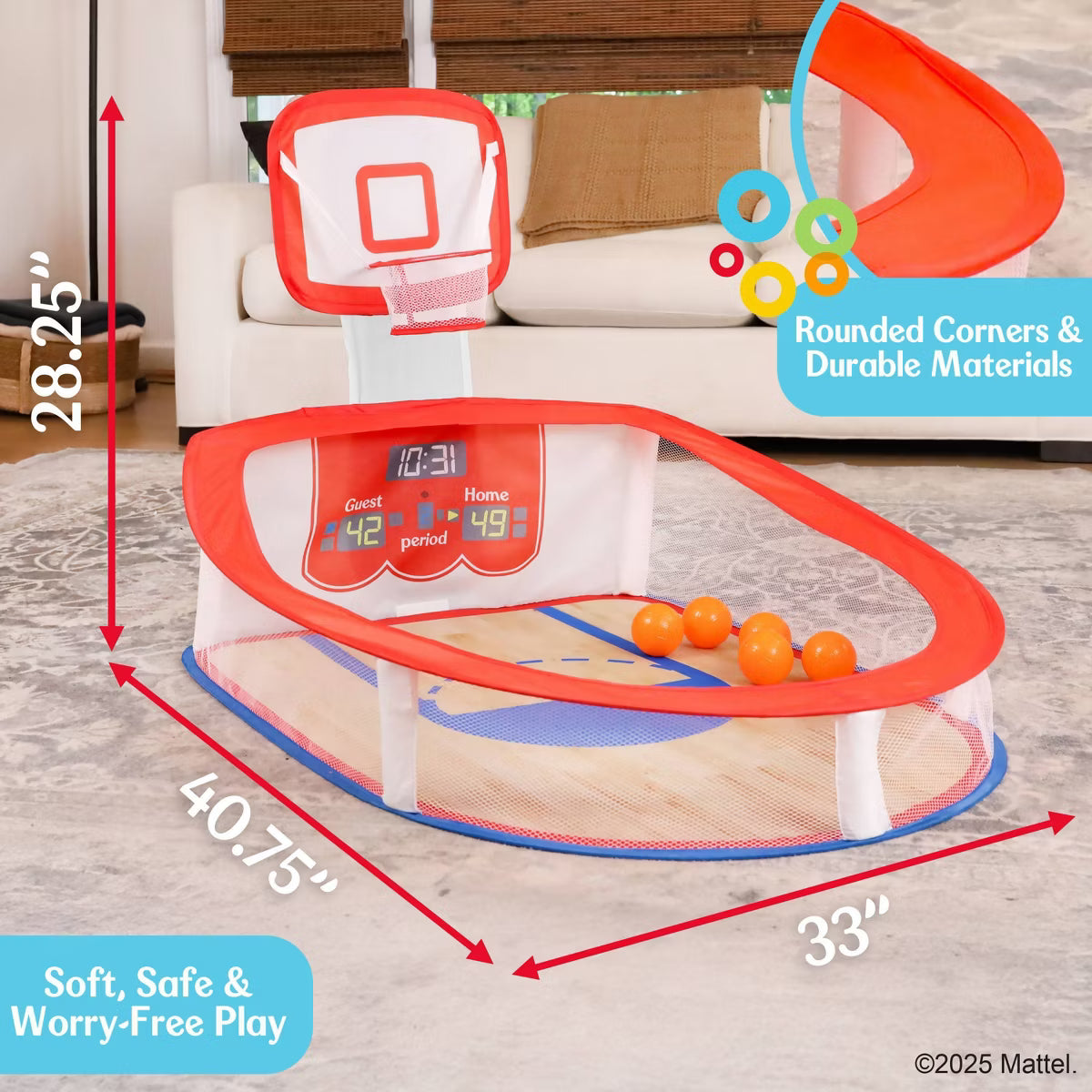 Fisher Price Basketball Pit Soft Play Equipment
