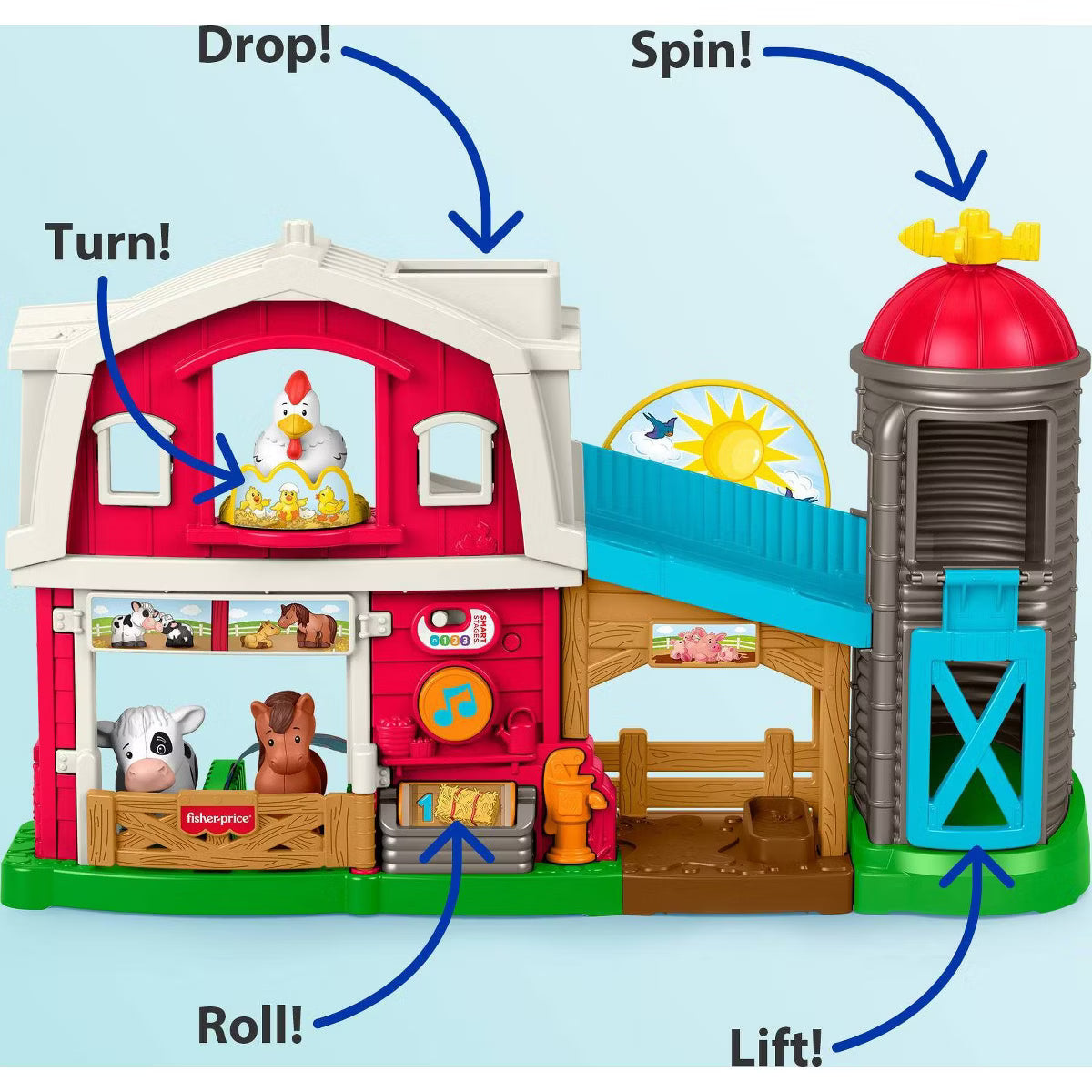 Fisher Price Little People Farm Doll Playset