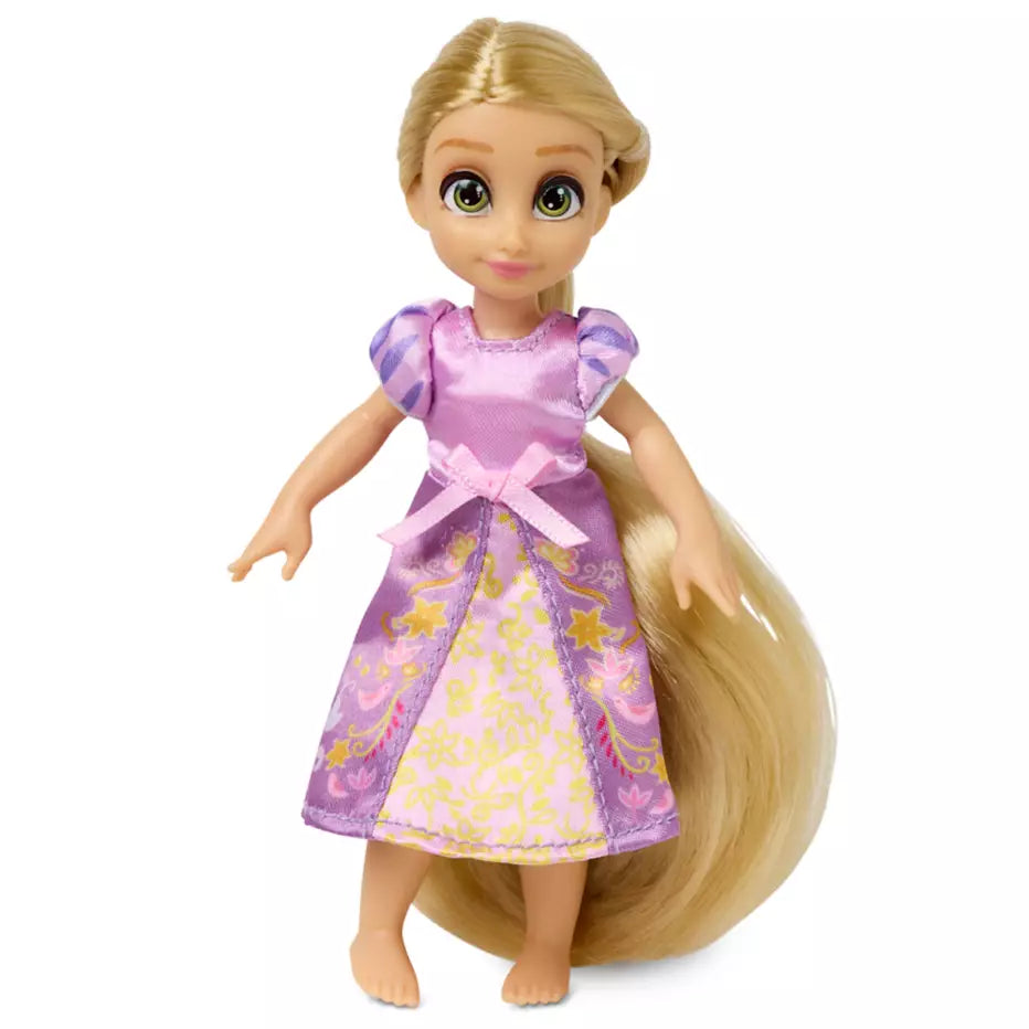 Disney Princess Once Upon A Story Mini Doll Playset - Rapunzel 5”