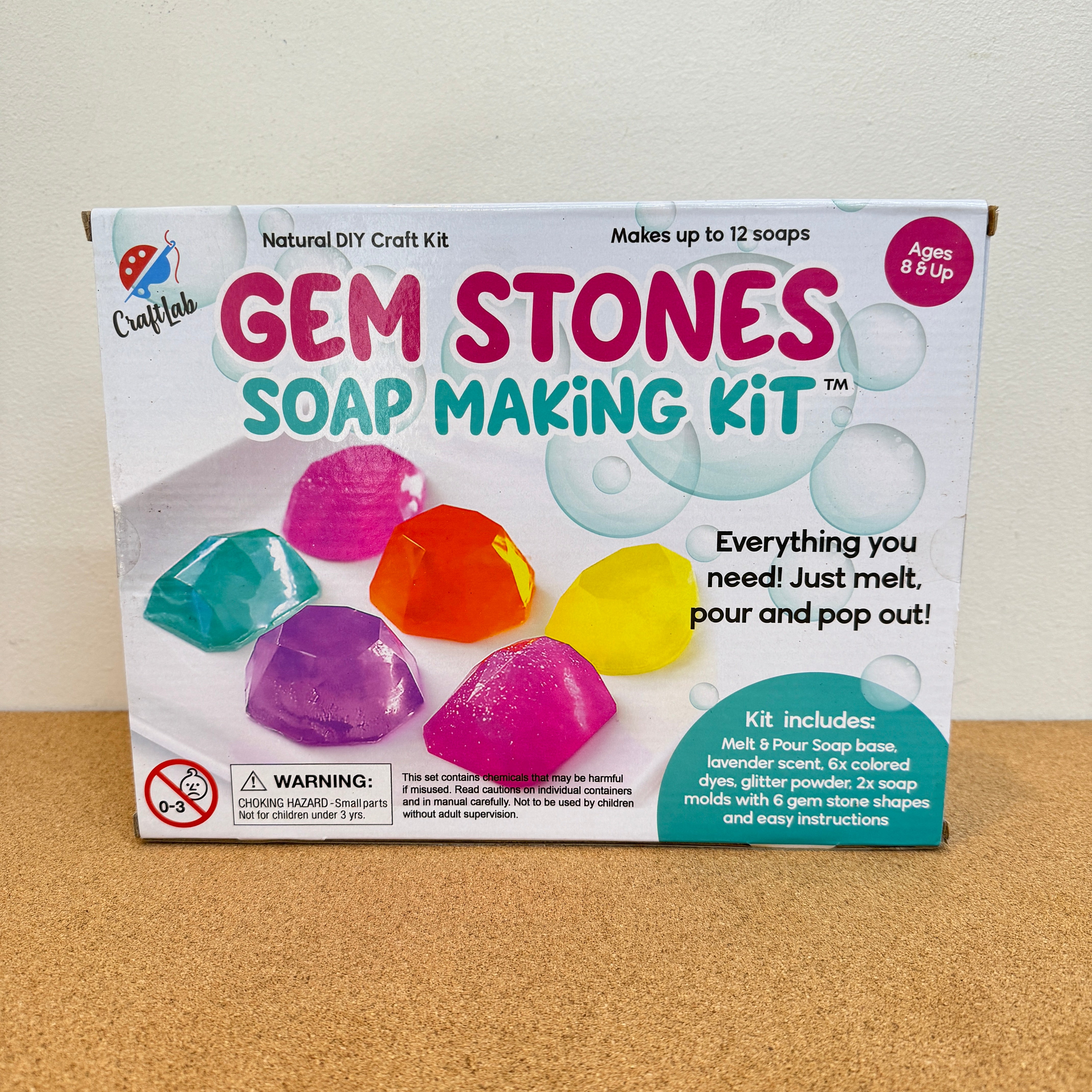 Gem Stones Soap Making Kit