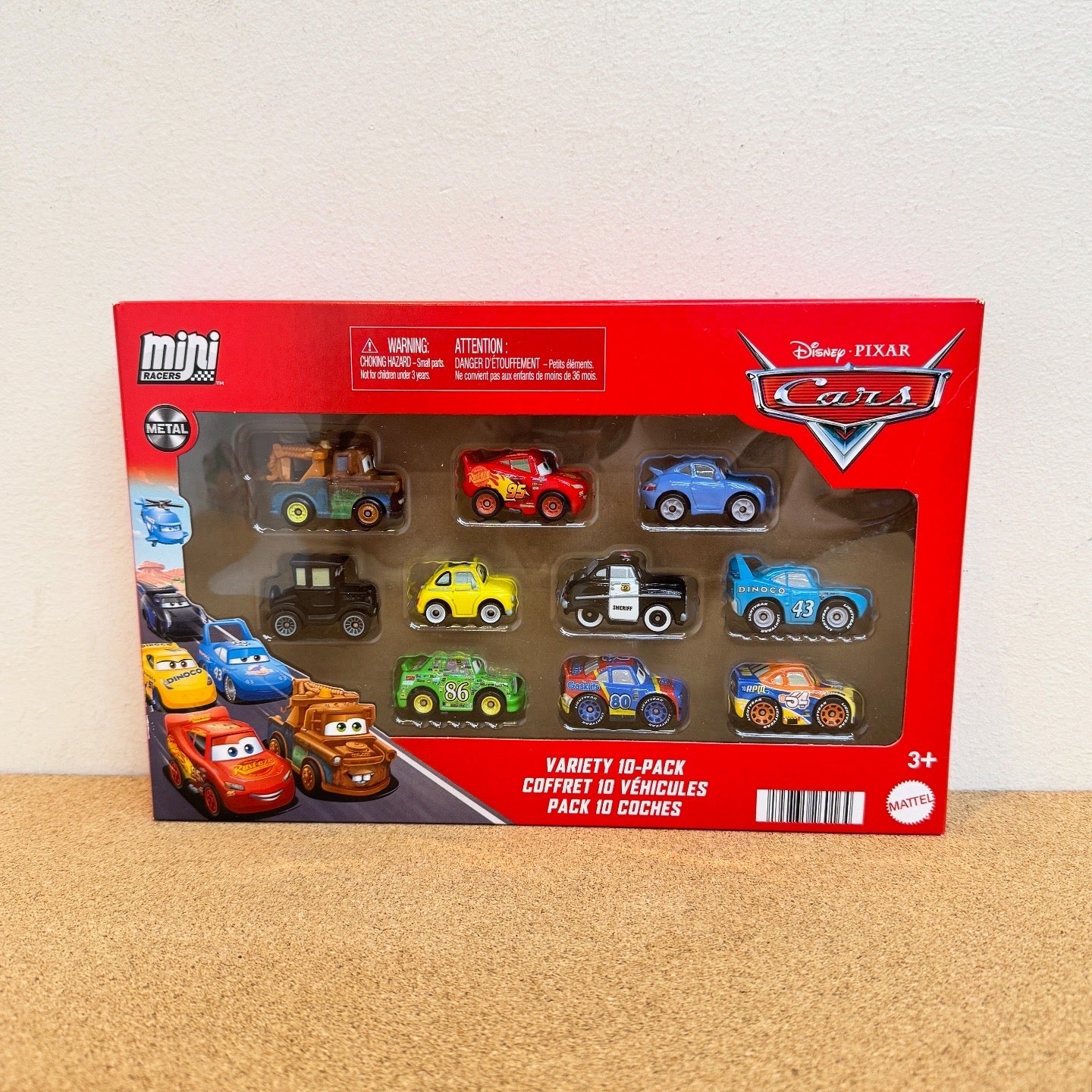 Disney and Pixar Cars Mini Racers 10Pack