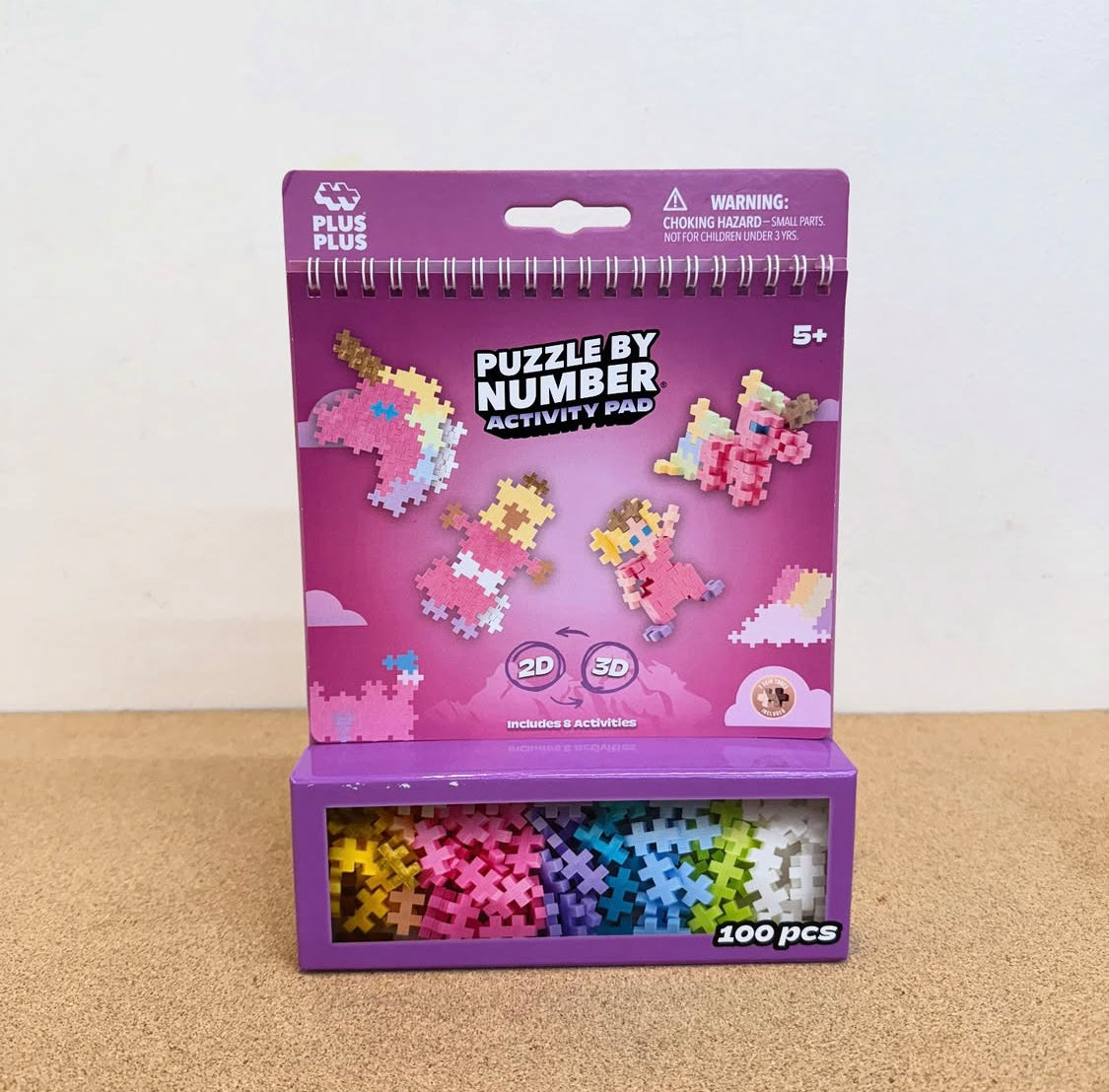 Plus-Plus Puzzle By Number Activity Pad - Fairytale