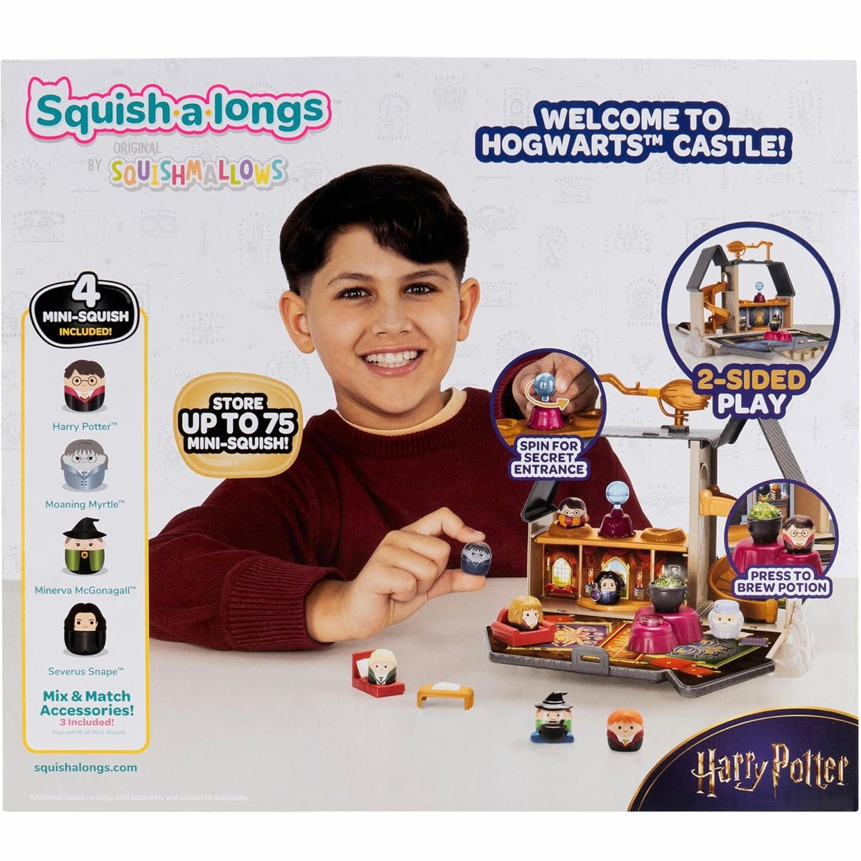 Squish-A-Longs “Harry Potter” Hogwarts Castle Playset