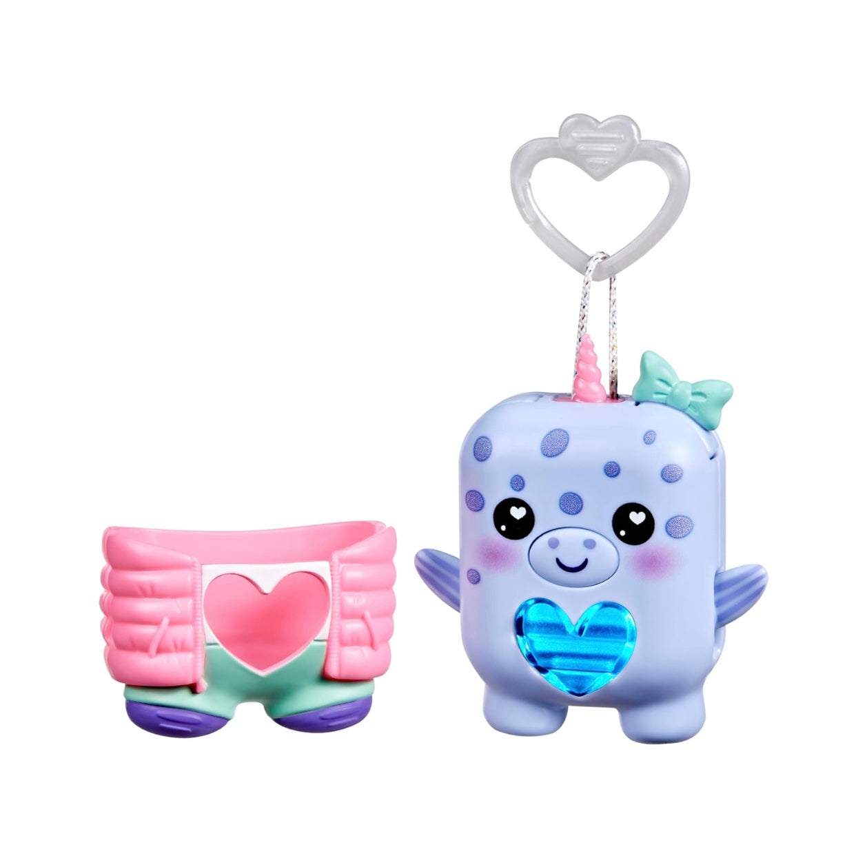 Nano-Mals Blubby The Narwhal Interactive Fidget Toy