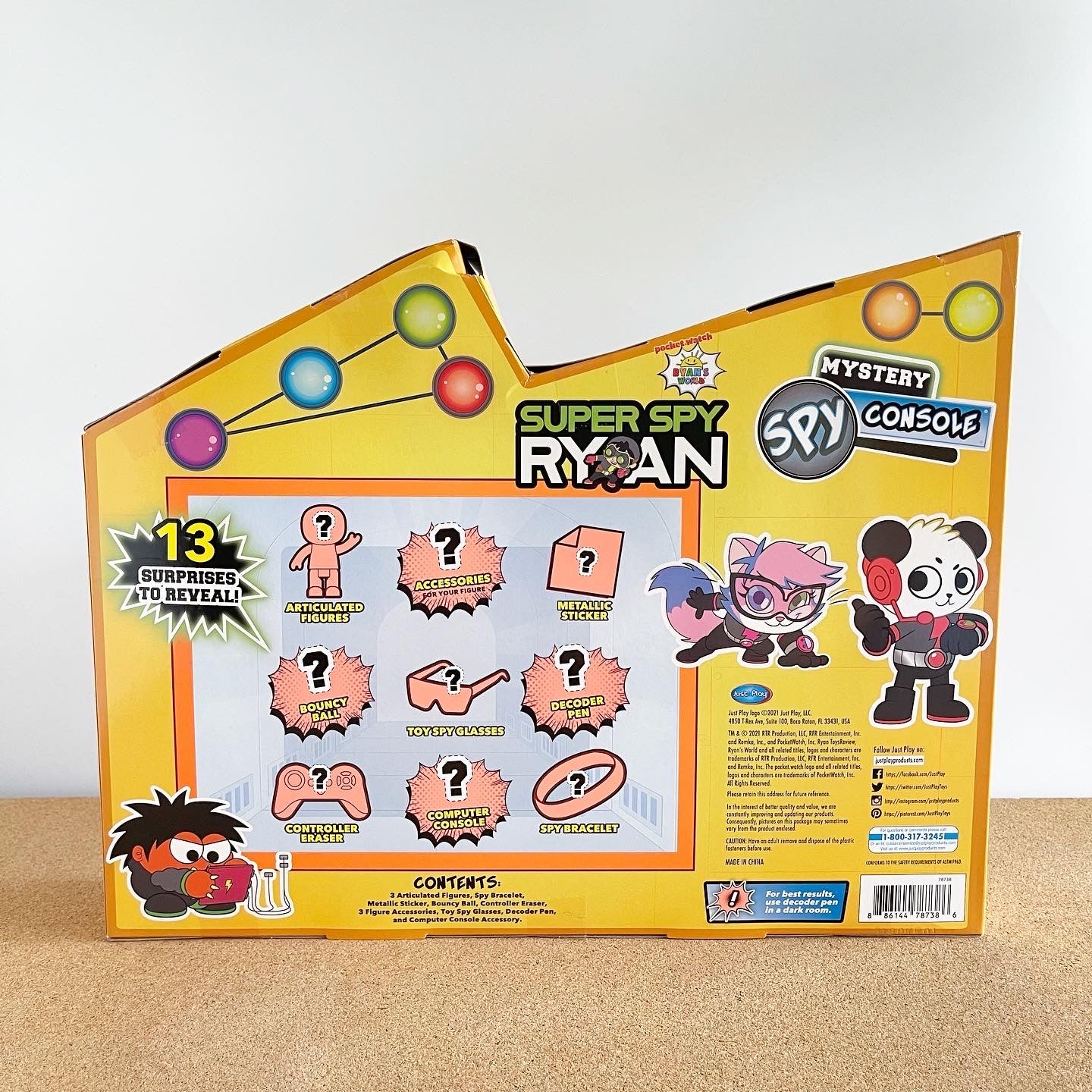 Ryan Toy Review Super Spy Ryan Golden Console