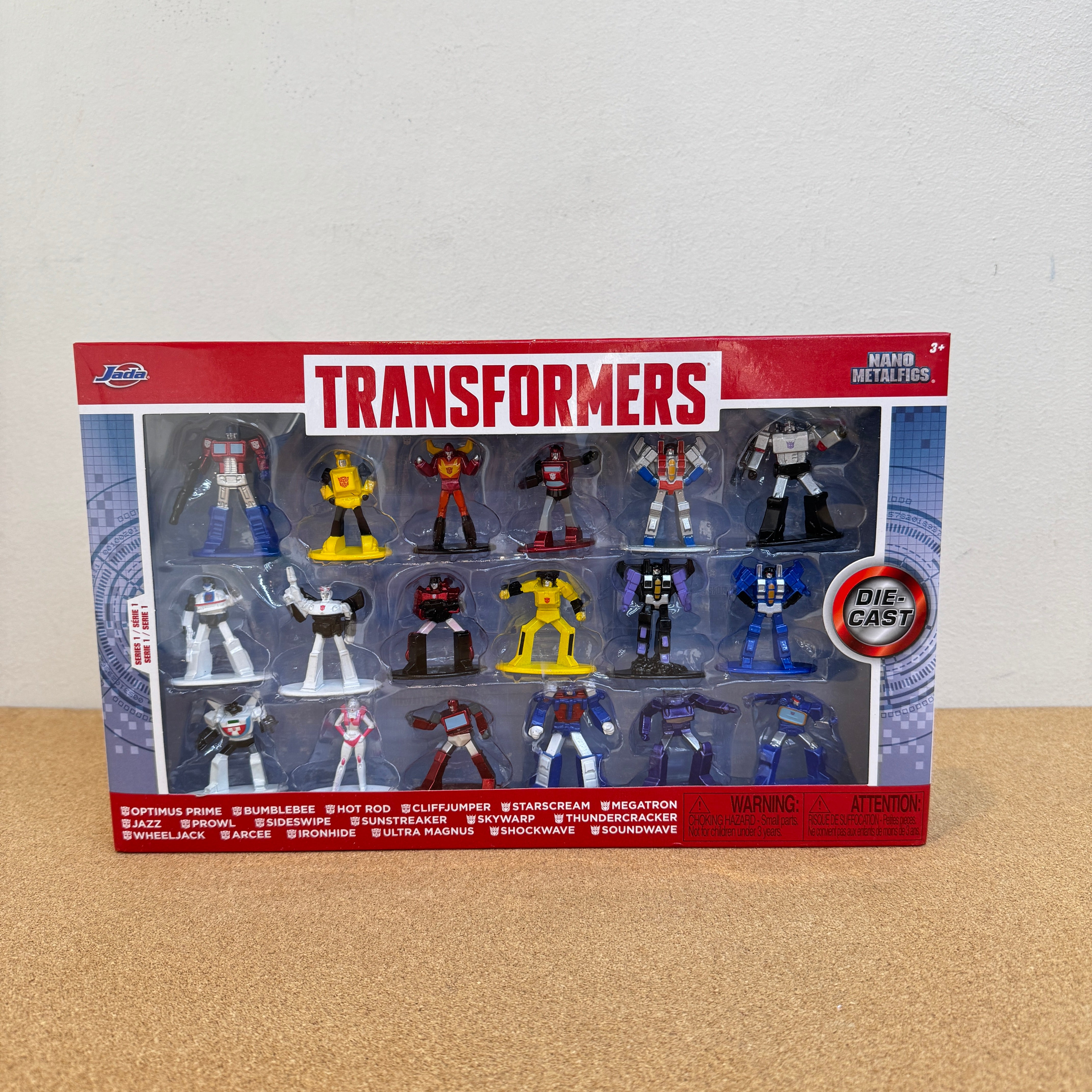 Nano MetalFigs Transformers Series 2 Set 18PK