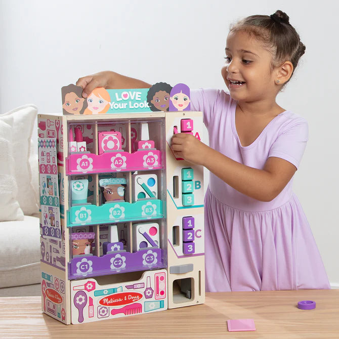 Melissa & Doug Sort-Stock-Select Beauty Kiosk Playset