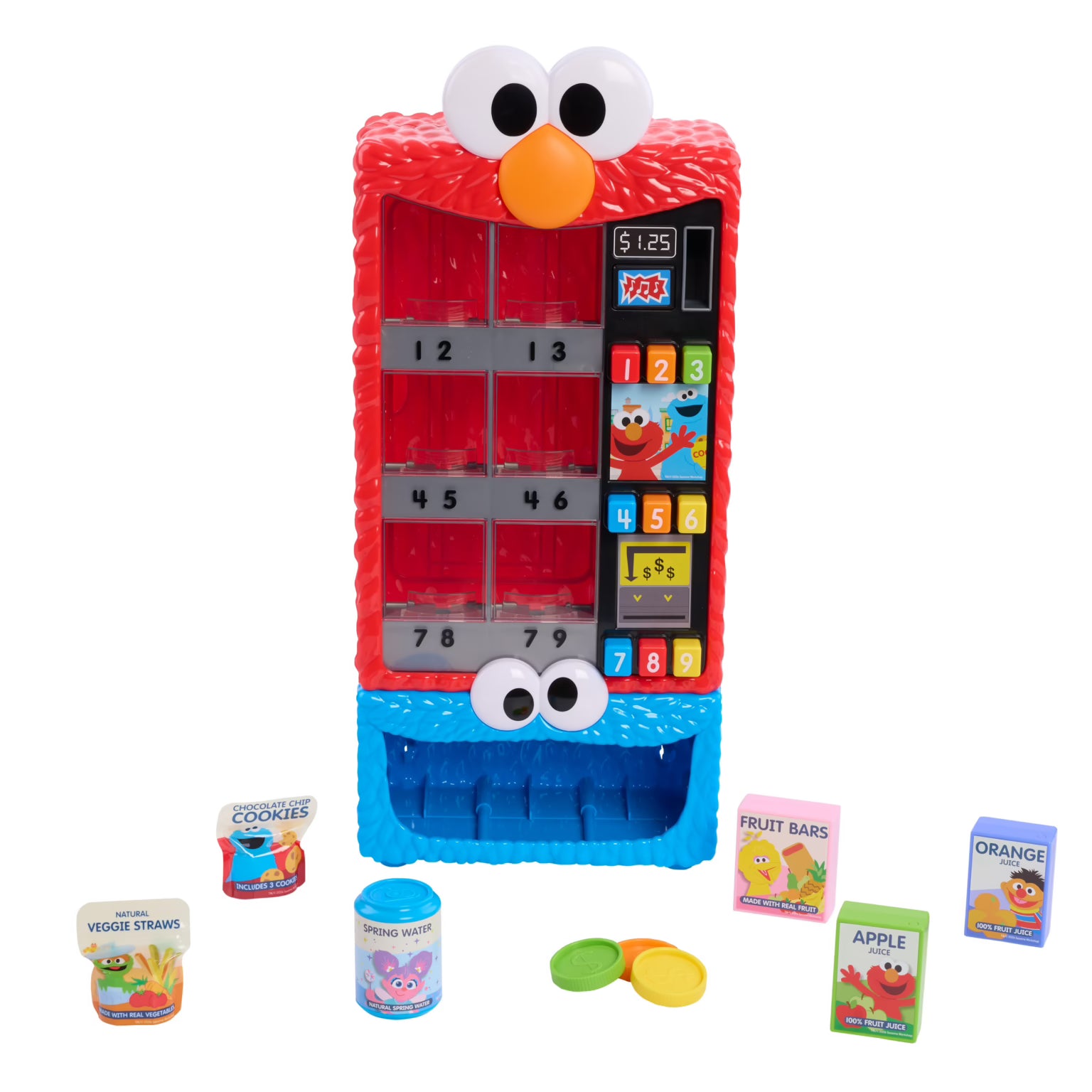 Sesame Street Elmo’s Sesame Snacks Vending Machine Toy