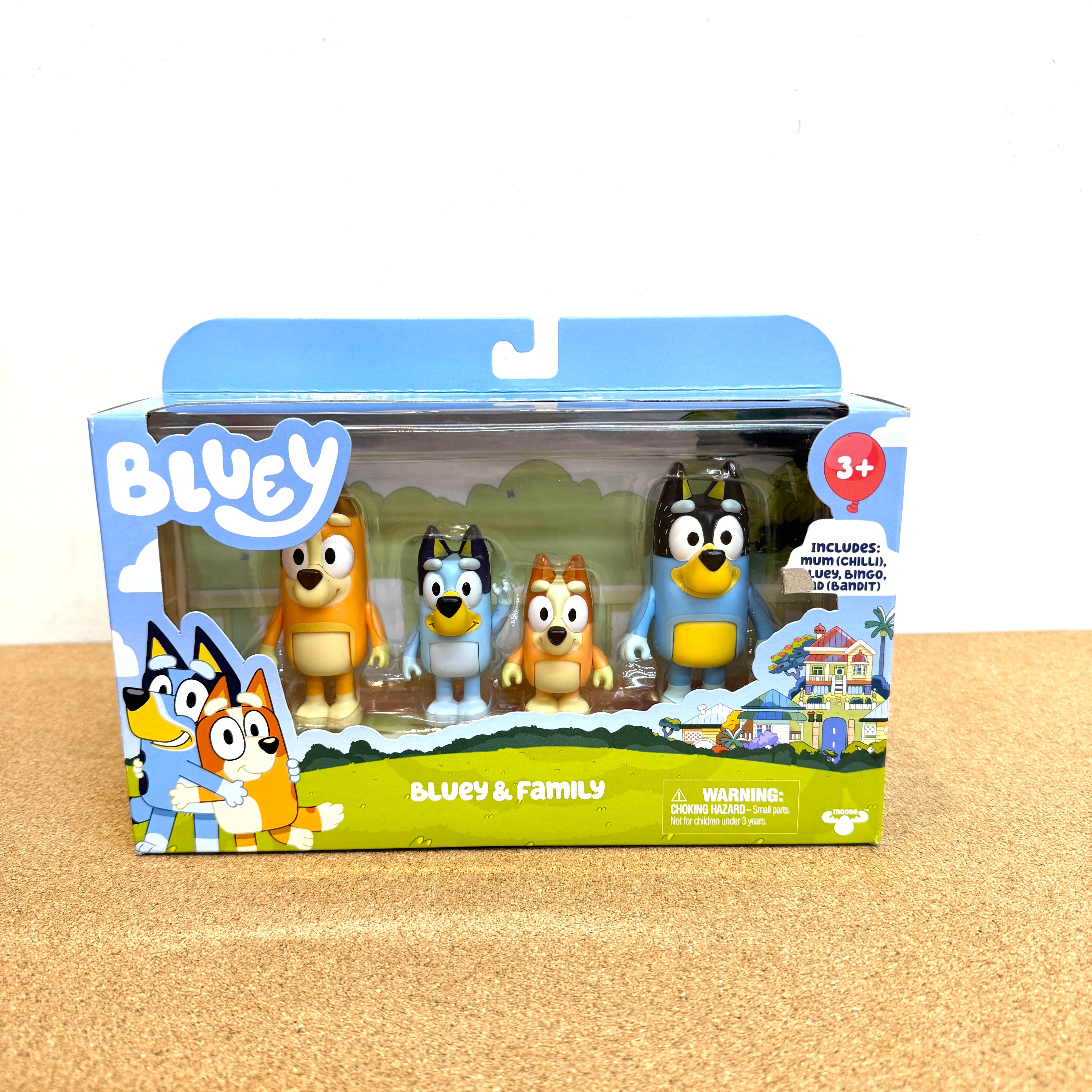 Bluey and Family Figure 4Pack