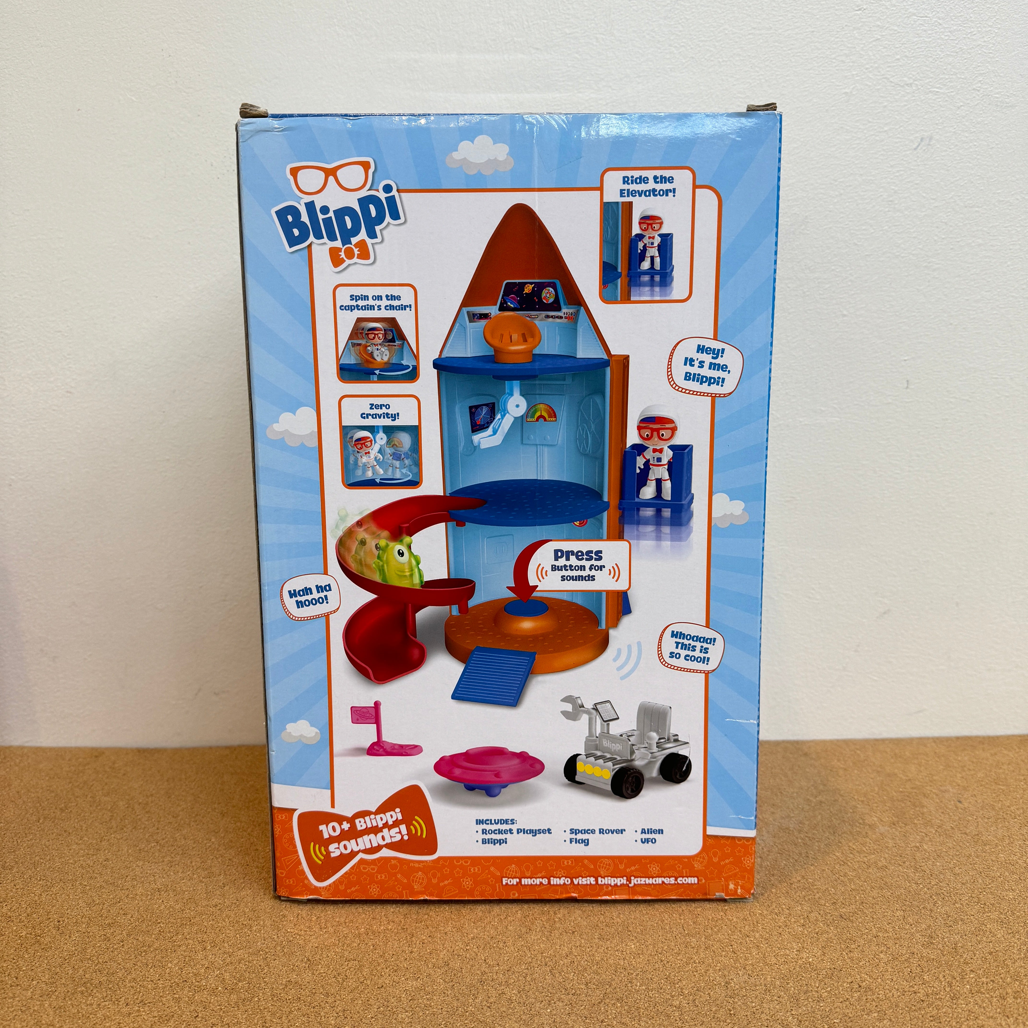 Blippi Rocket Ship Large Playset