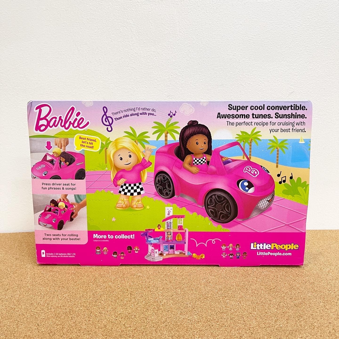 Fisher Price Little People x Barbie Convertible