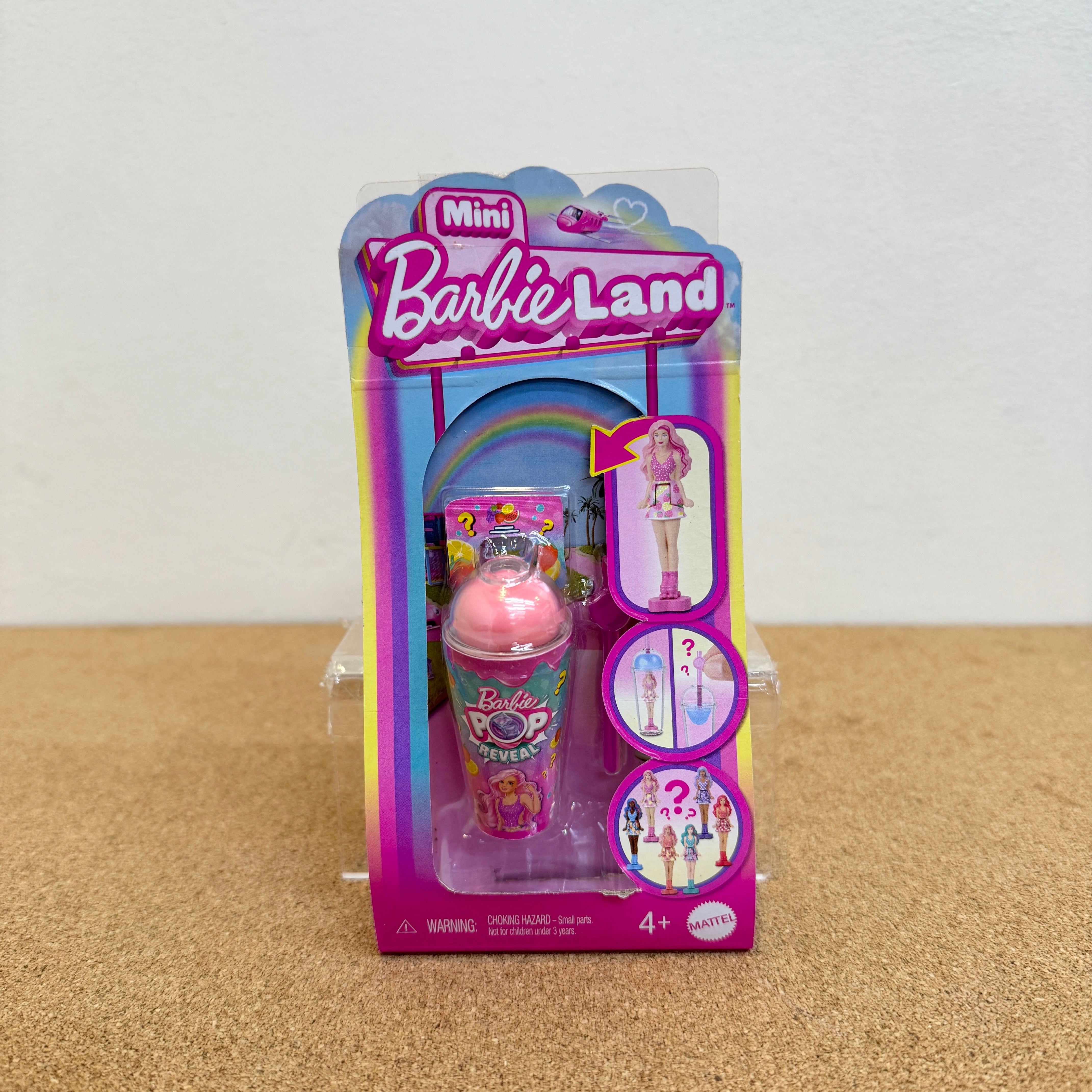 Barbie Mini BarbieLand Pop Reveal Doll with Surprise Sensory Reveal