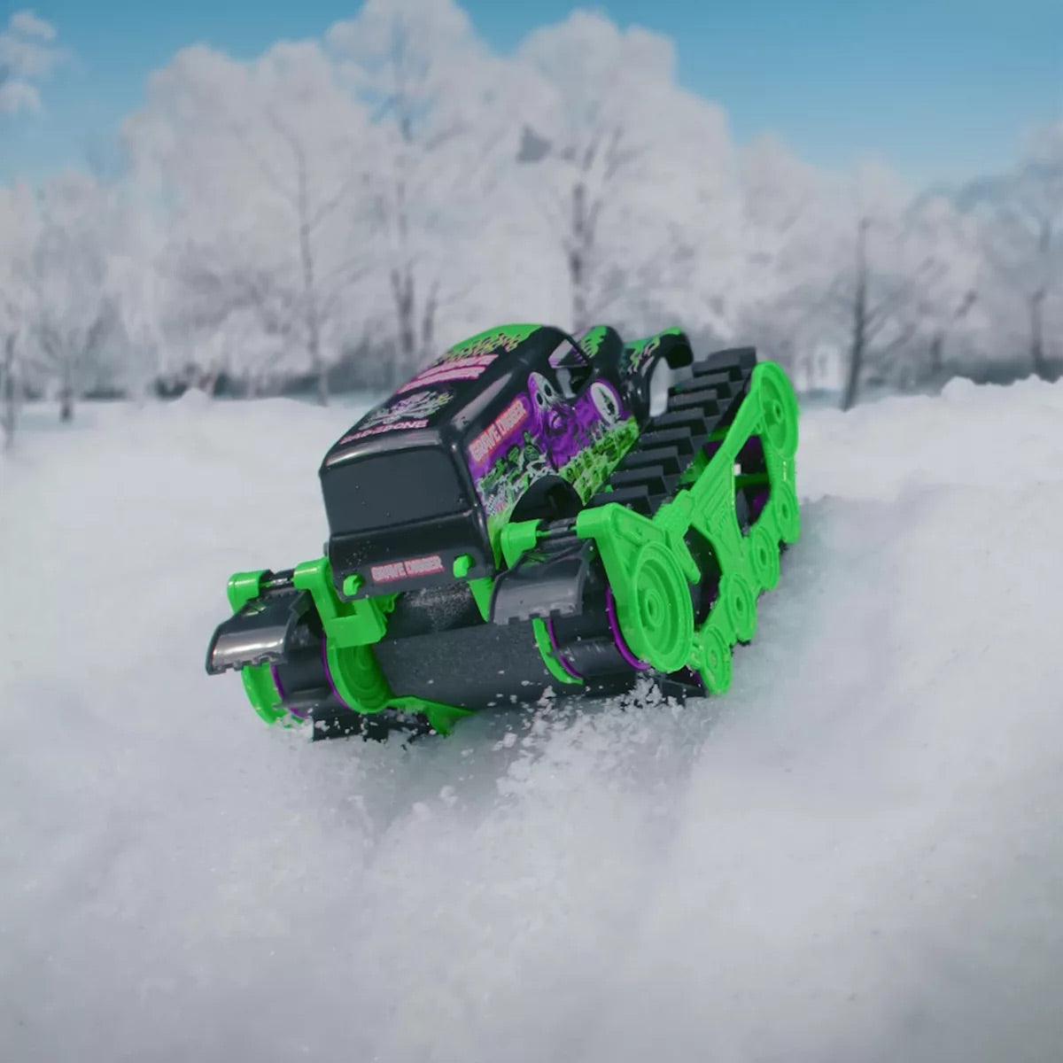 Monster Jam Grave Digger Trax RC