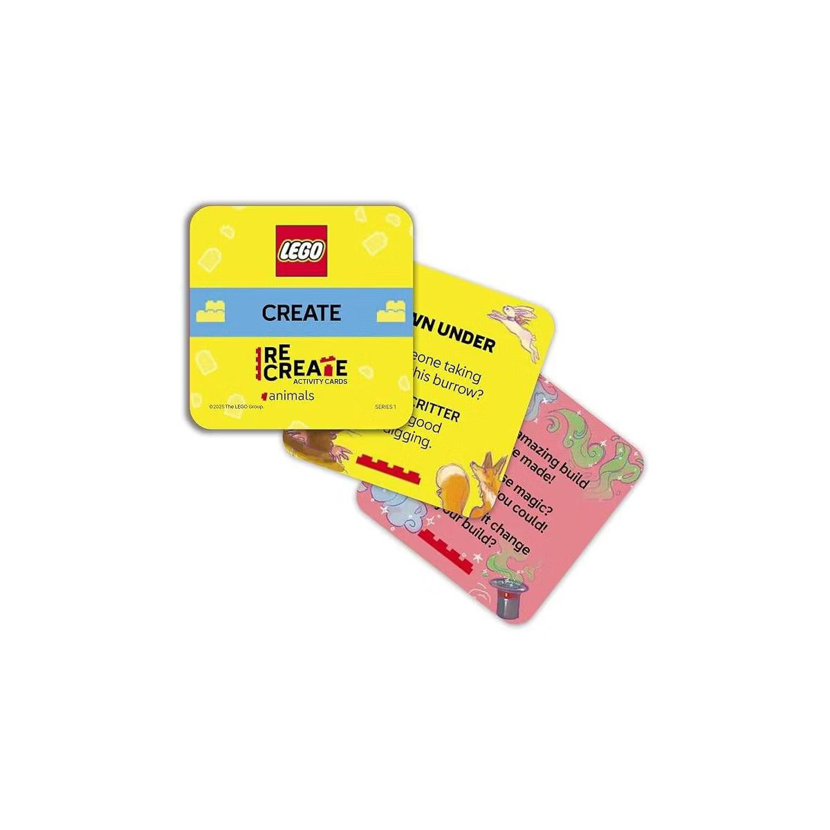 Lego Recreate Activity Cards - Animals