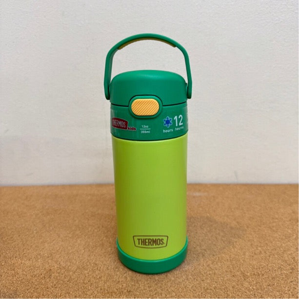 Thermos 12oz Funtainer Water Bottle - Lime/Orange