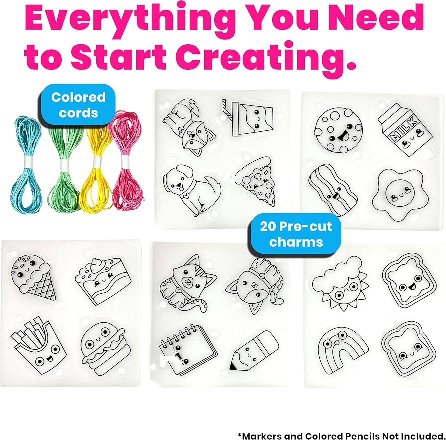 Ooly DIY Shrink Art Bracelet Kit - BFF