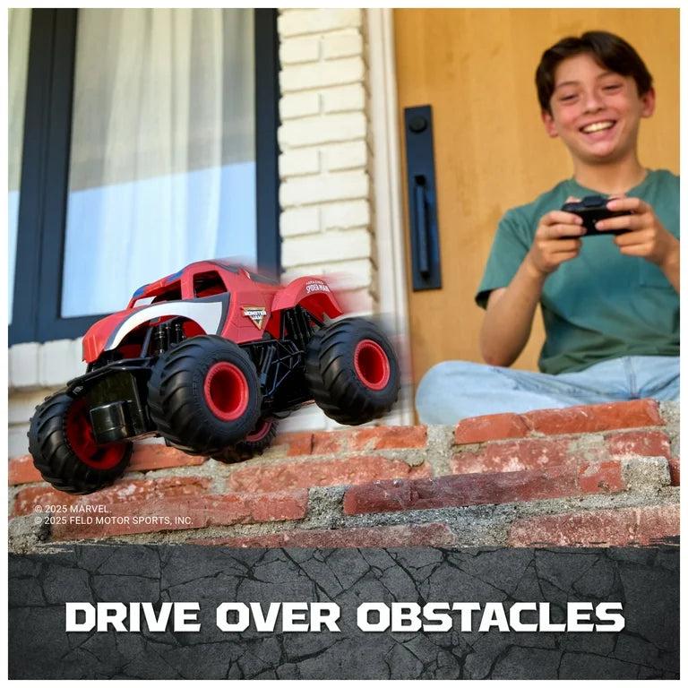 Monster Jam Marvel the Amazing Spiderman RC Monster Truck 1:24 Scale