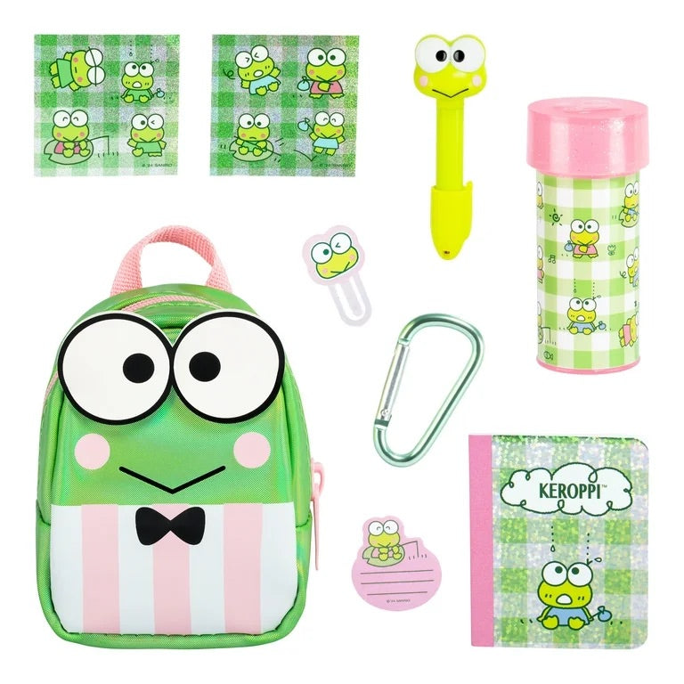 Real Littles Micro Backpack Hello Kitty & Friends Series 2 - Keroppi