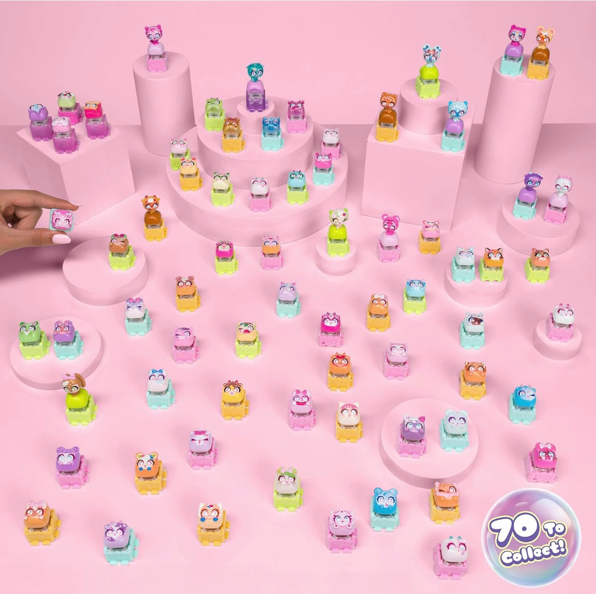 Clickeez Series 3 Keyboard Mega Pack(Bubble Pops- 4 Themed)