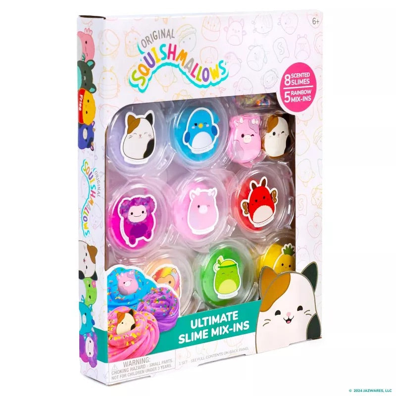 Squishmallows Ultimate Slime Mix-Ins 8Pk