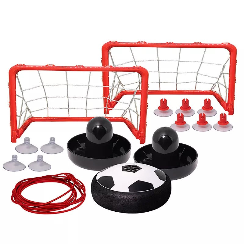 Air Soccer Set with Paddles and Net