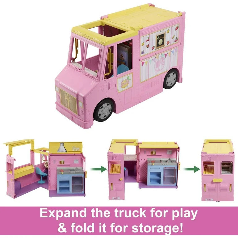 Barbie Lemonade Truck Playset