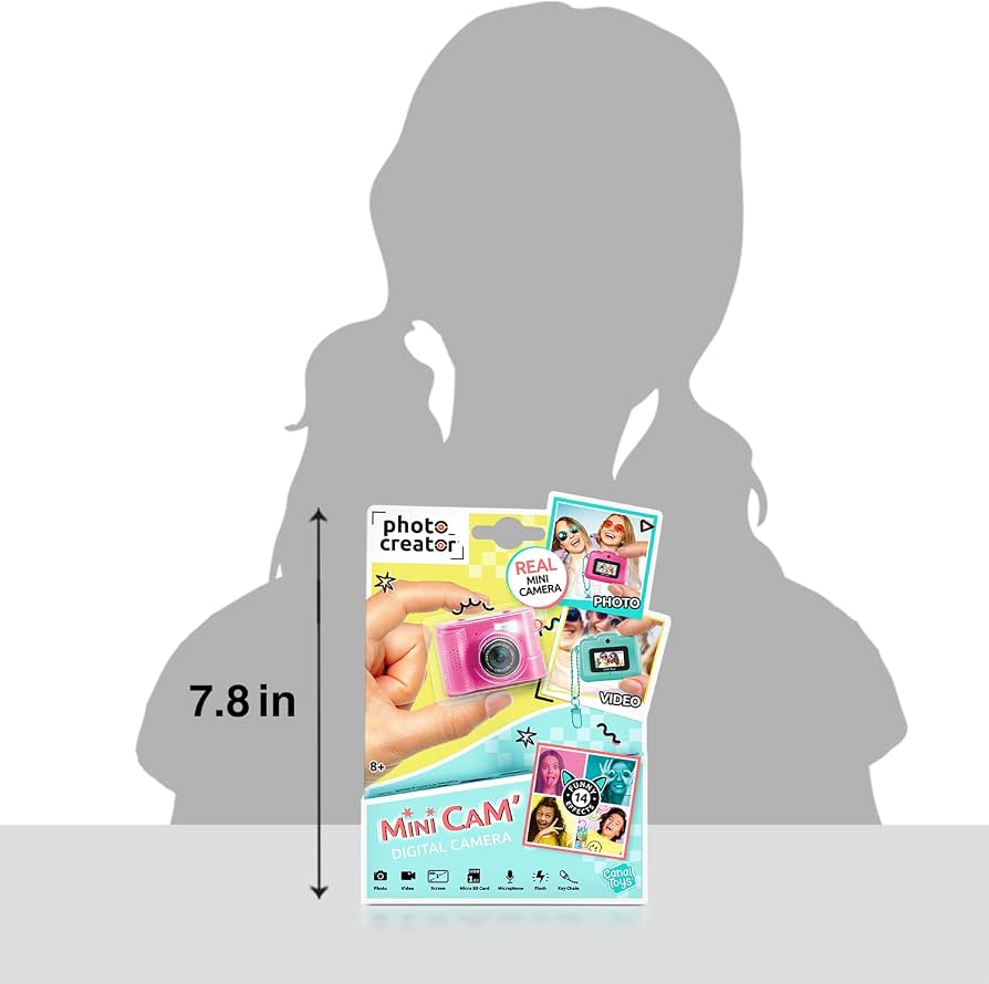 Photo Creator Mini’Cam Compact Digital Camera Pink