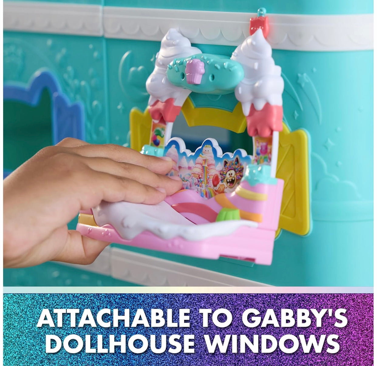Gabby’s Dollhouse The Movie: Cakey Cat’s Sweet Treat Balcony