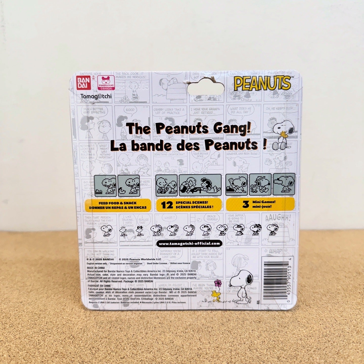 Tamagotchi Nano x Peanuts with Silicone Case Set