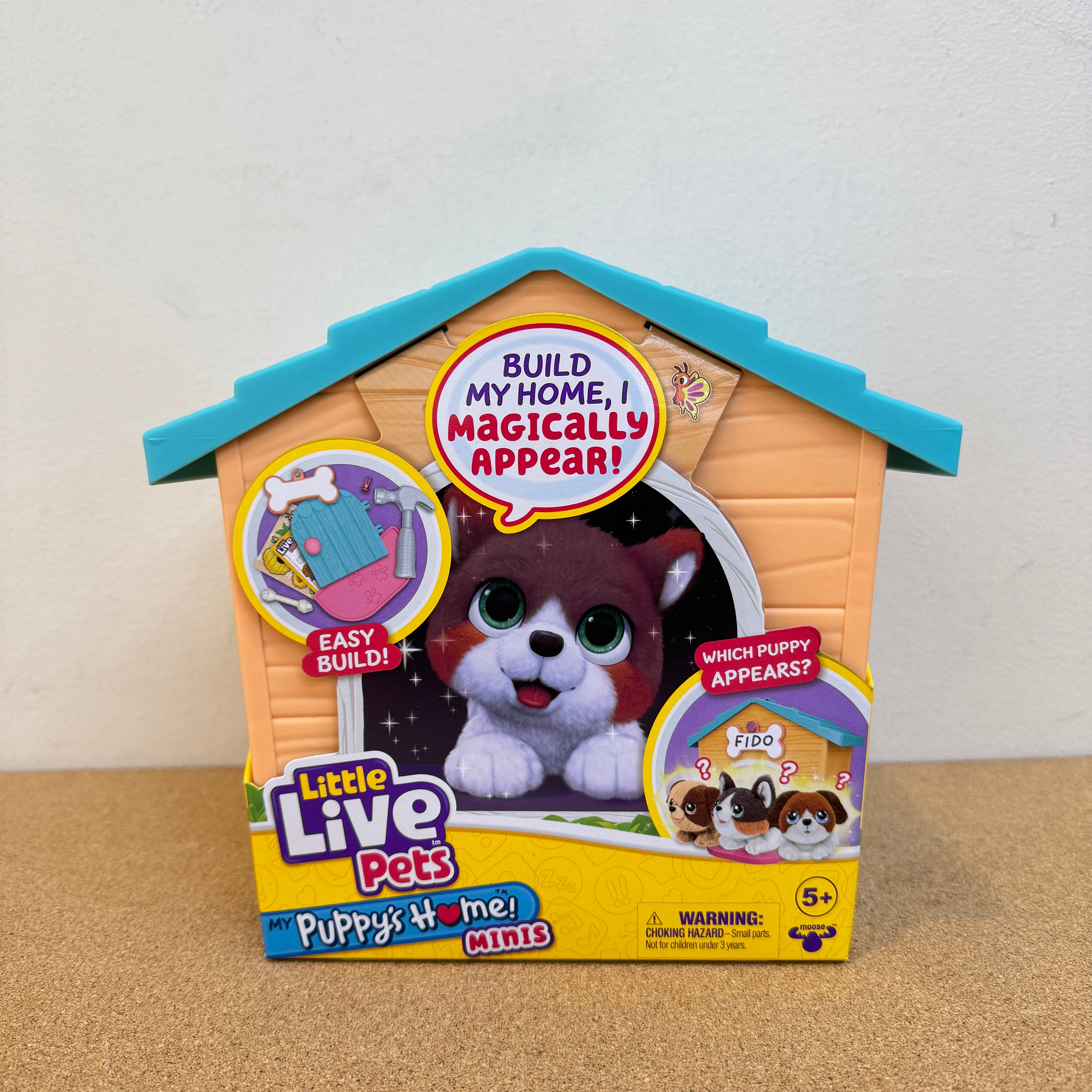 Little Live Pets Puppy’s Home Minis - Teal & Orange Home