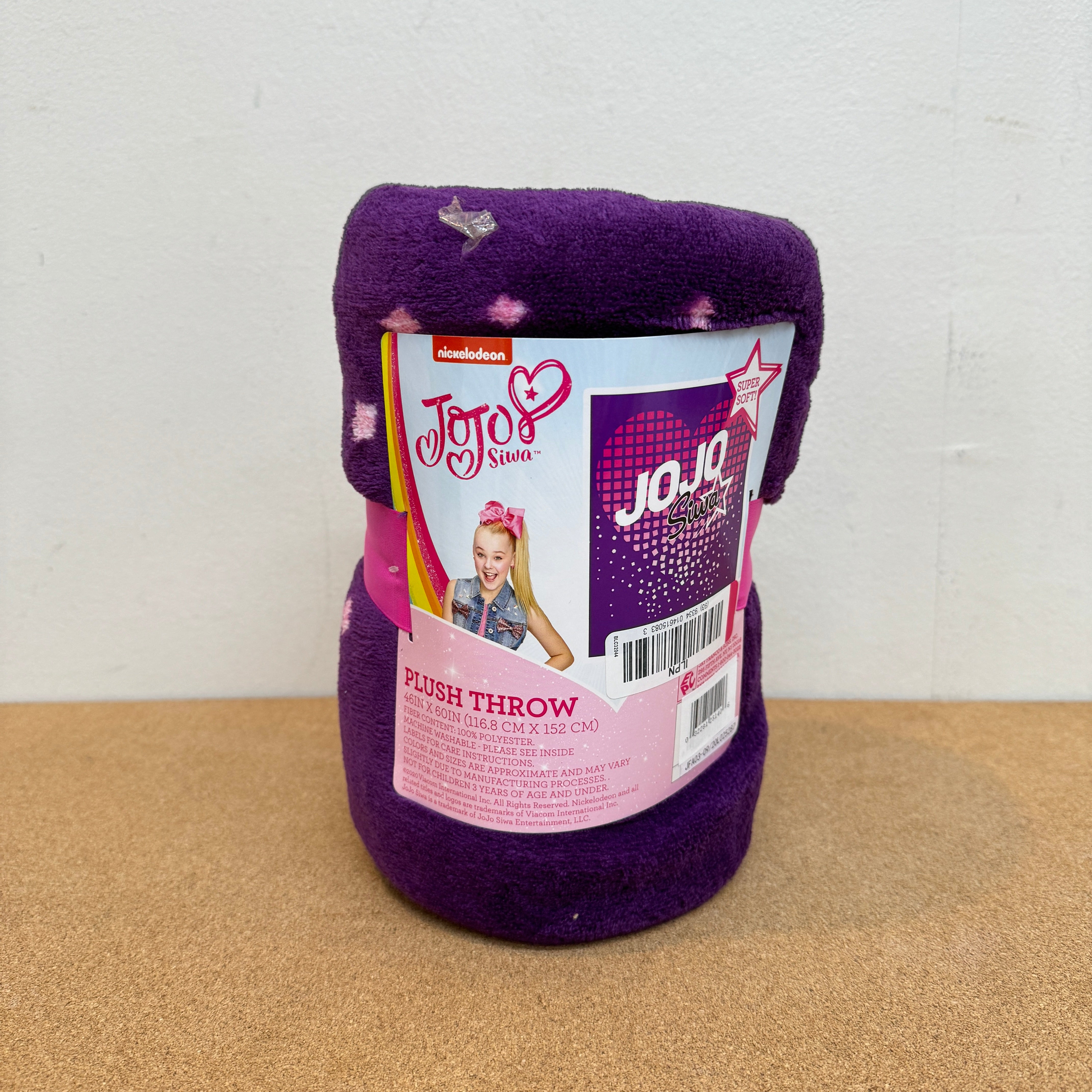 Jojo Siwa Plush Throw(46x60 Inch)