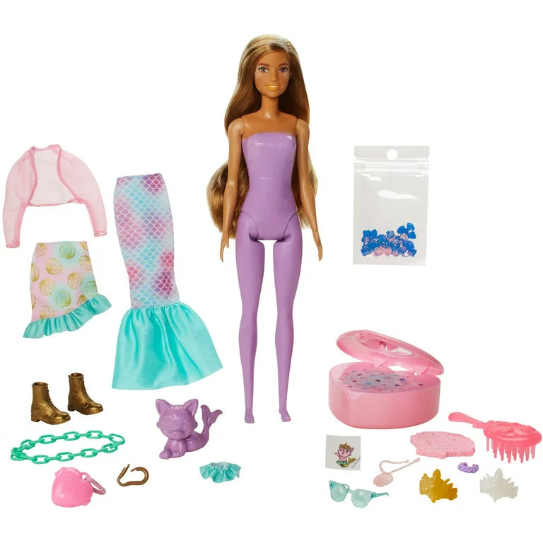 Barbie Color Reveal Peel Mermaid Doll