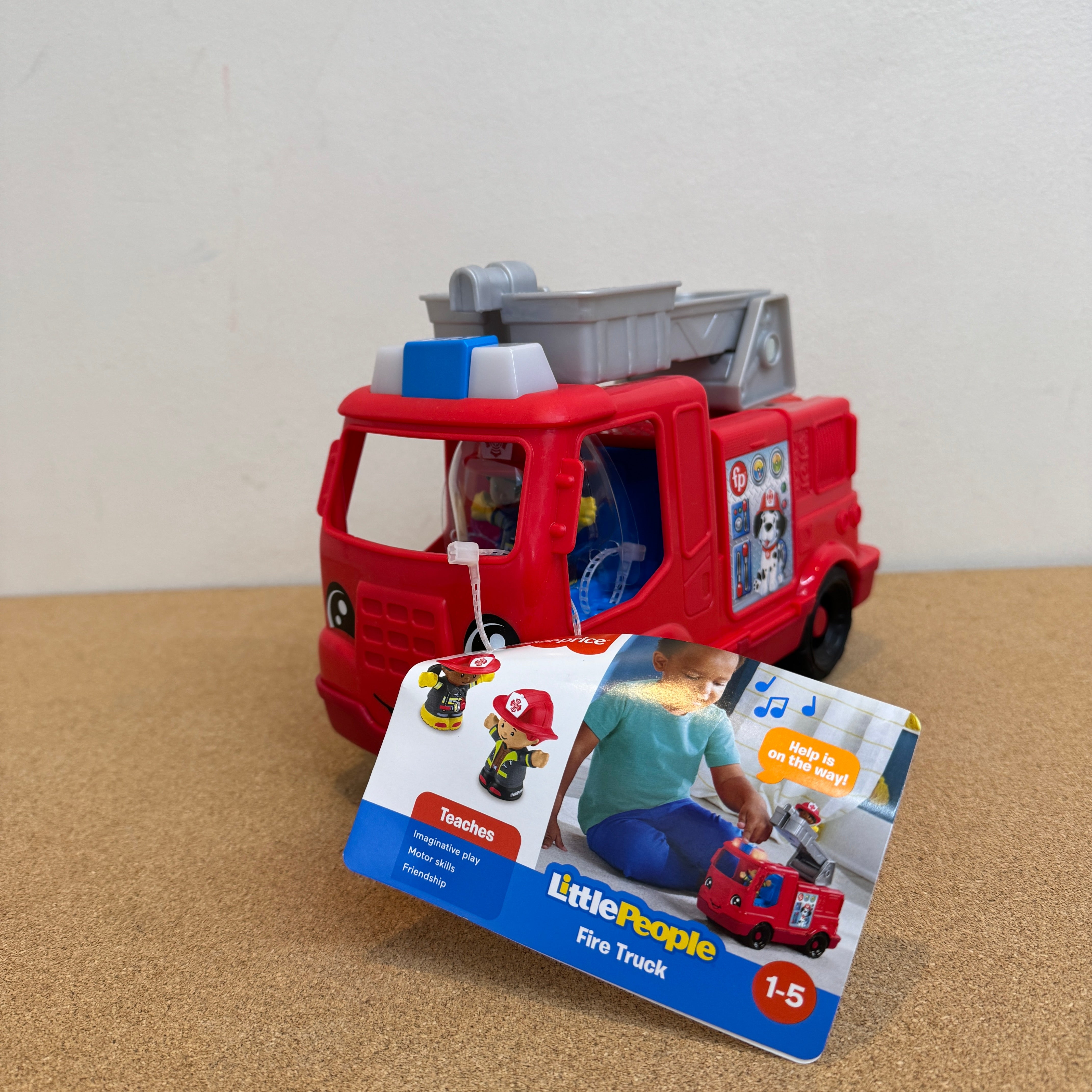 Fisher Price Little People Fire Truck Musical Toddler Toy